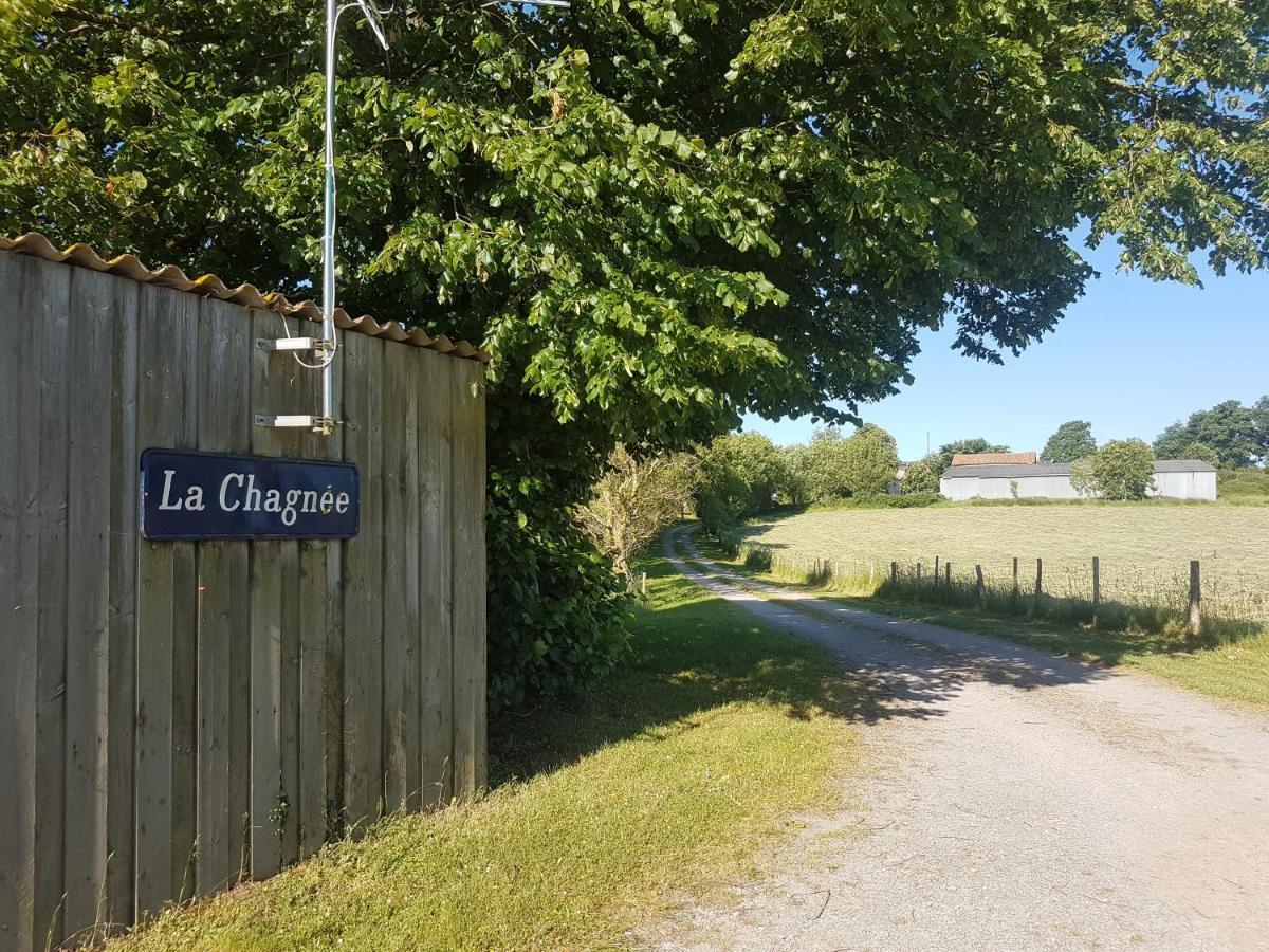 Camping De La Chagnee Saint-Aubin-le-Cloud Exteriér fotografie